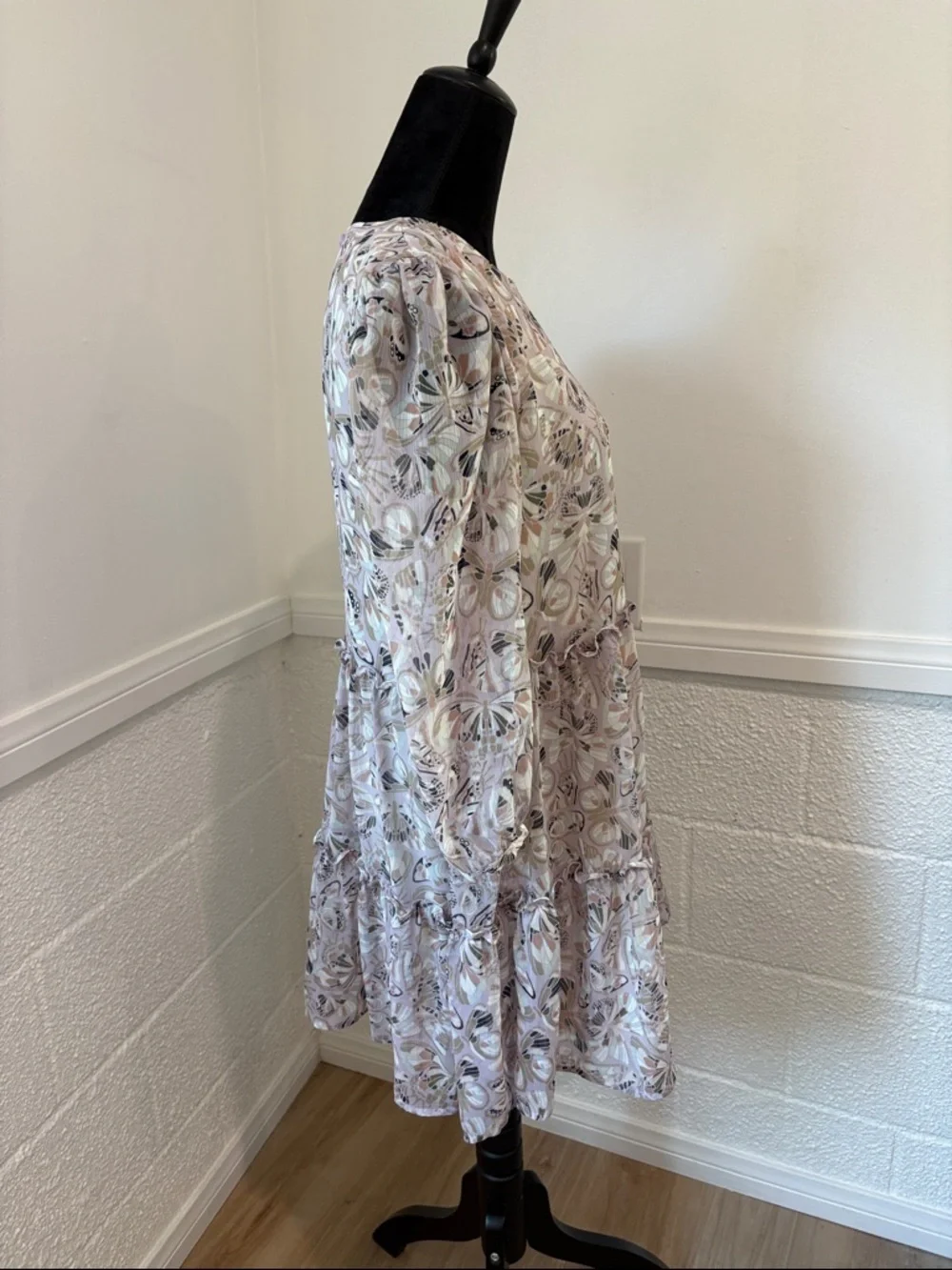 Aritzia Sundays Best Mini Floral Dress Size Small